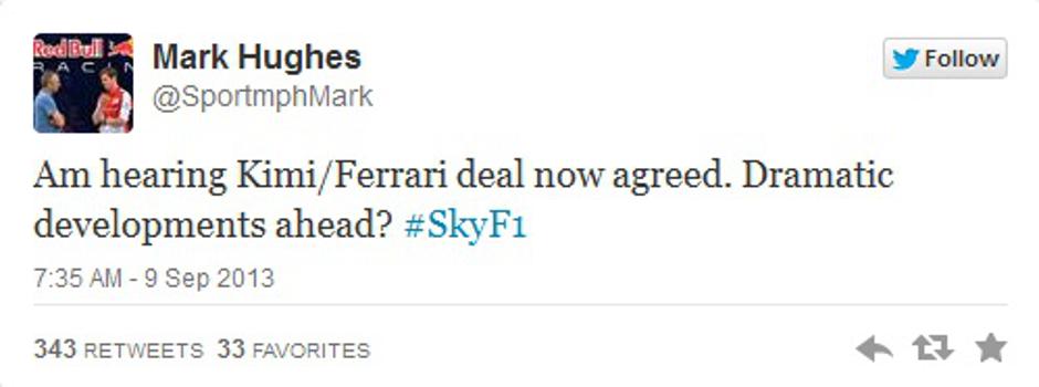 mark hughes tvit | Avtor: Reševalni pas/Twitter