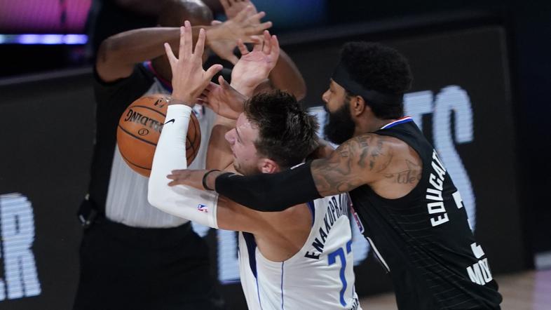 Luka Dončić Marcus Morris Mavs Clippers