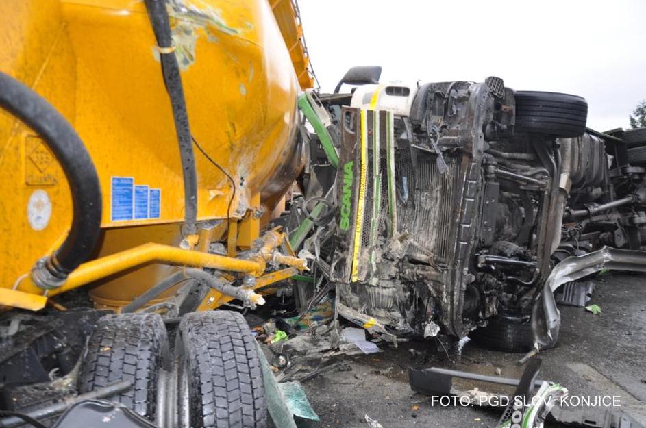 Prometna nesreča Dramlje