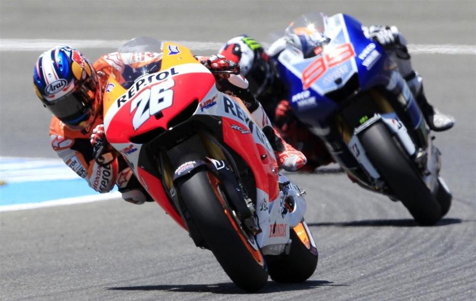 Pedrosa Lorenzo Repsol Honda Yamaha Jerez VN Španije dirka