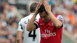 Cazorla Newcastle United Arsenal Premier League Anglija liga prvenstvo