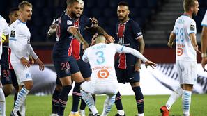 Layvin Kurzawa Álvaro González PSG Marseille