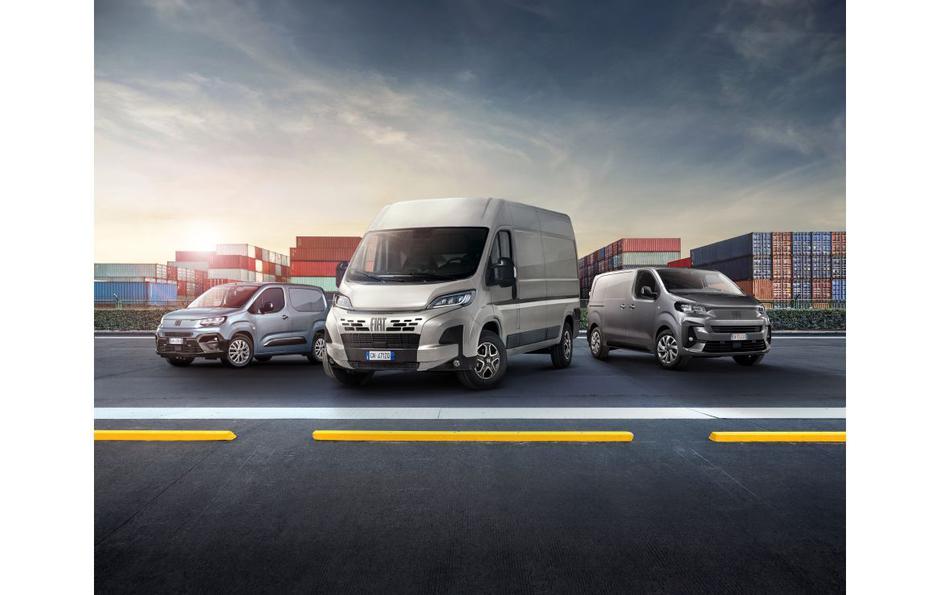 Stellantis lahka gospodarska vozila, fiat ducato, doblo, scudo | Avtor: Stellantis