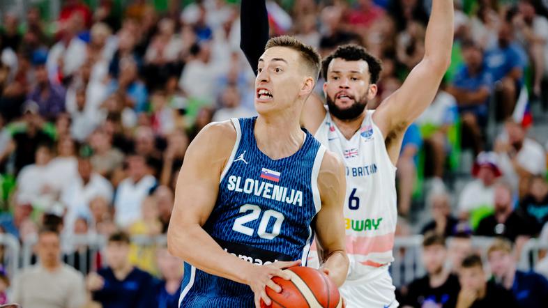 košarka Slovenija - Velika Britanija