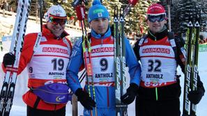 Fak Svendsen Šipulin biatlon sprint Anterselva svetovni pokal