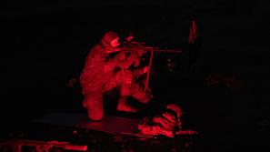 Ukrajina vojaki ostrostrelec