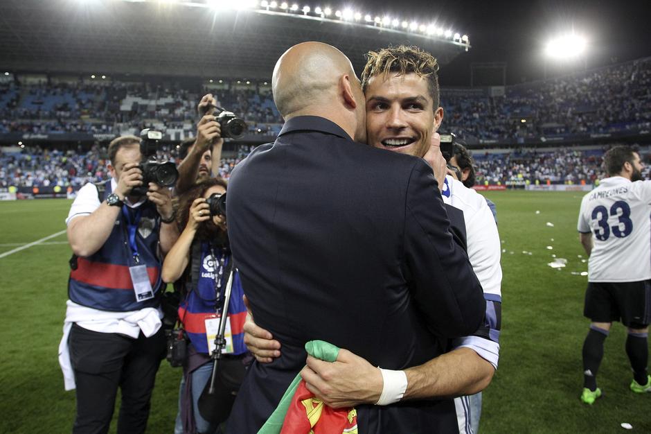 cristiano ronaldo zinedine zidane | Avtor: EPA