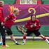 Rosicky Plasil Hubschman Rusija Češka Euro 2012 trening Vroclav