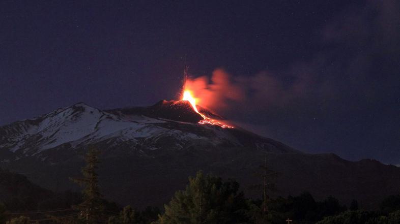 Etna izbruh vulkana