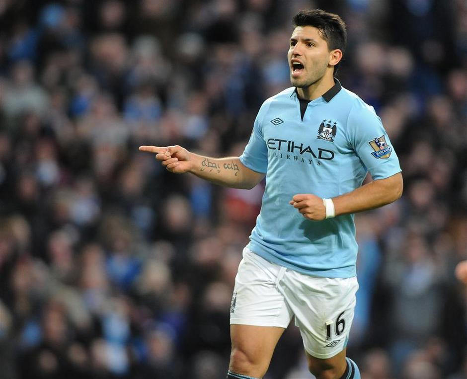 Agüero Manchester City Aston Villa Premier League Anglija liga prvenstvo | Avtor: EPA