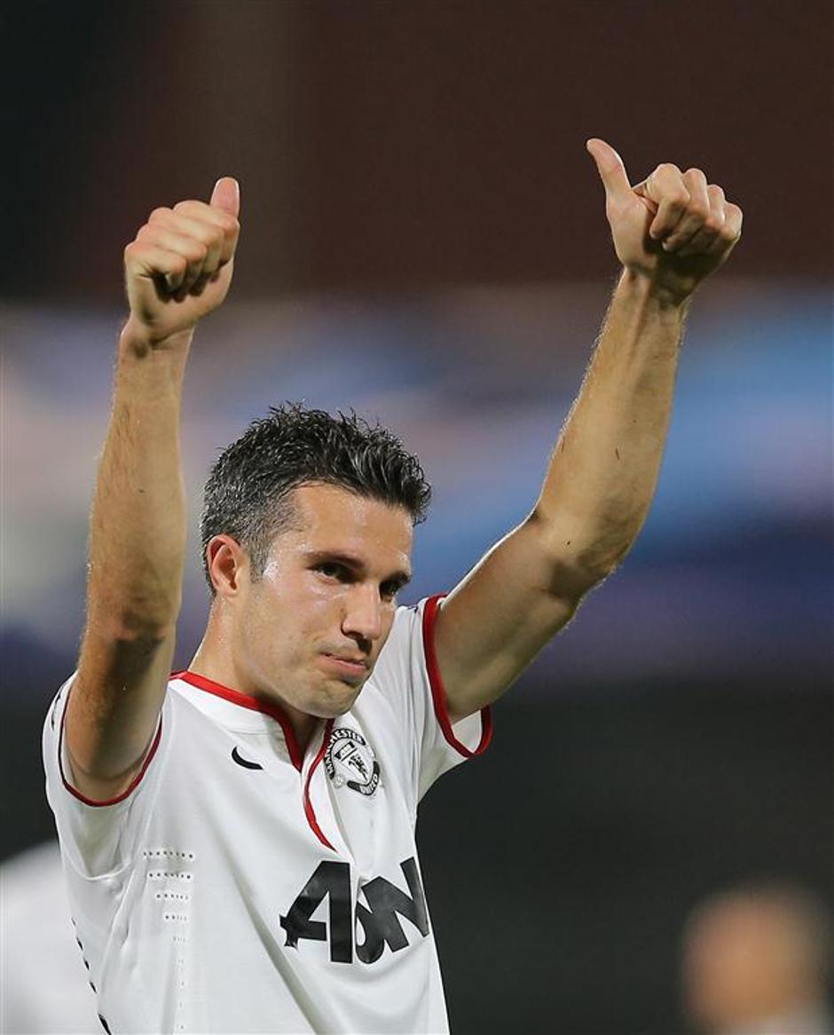 Van Persie Cluj Manchester United Liga prvakov | Avtor: EPA