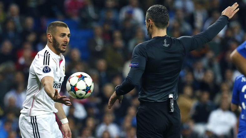 Karim Benzema Damir Skomina