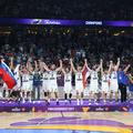 Finale Eurobasket, Slavje
