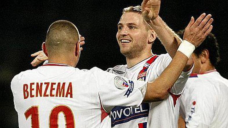 Mathieu Bodmer se je izkazal v prvem polčasu.