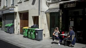 stavka komunalnih delavcev Pariz Euro 2016