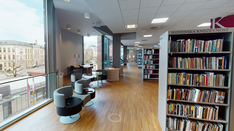 Mestna knjižnica Kranj 3D