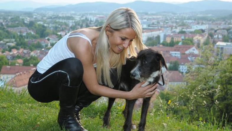 Anja Bohinc Rupret, soustanoviteljica društva Animal Angels. (Foto: osebni arhiv