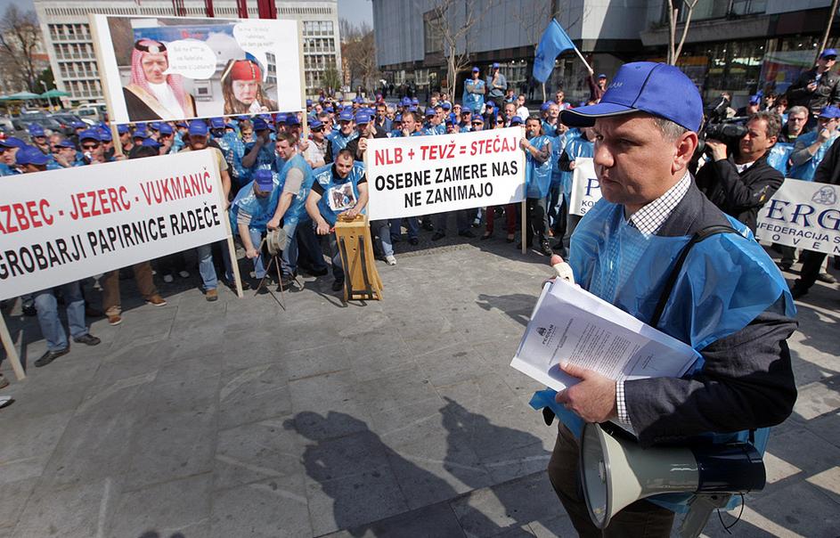 Protest Radeče Pergam