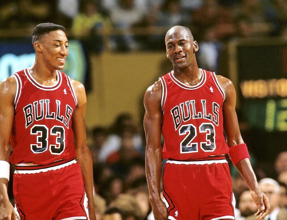 Scottie Pippen in Michael Jordan | Avtor: Profimedia