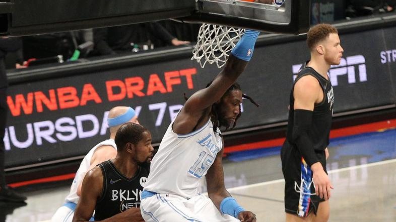 Kevin Durant Montrezl Harrell Brooklyn Nets LA Lakers