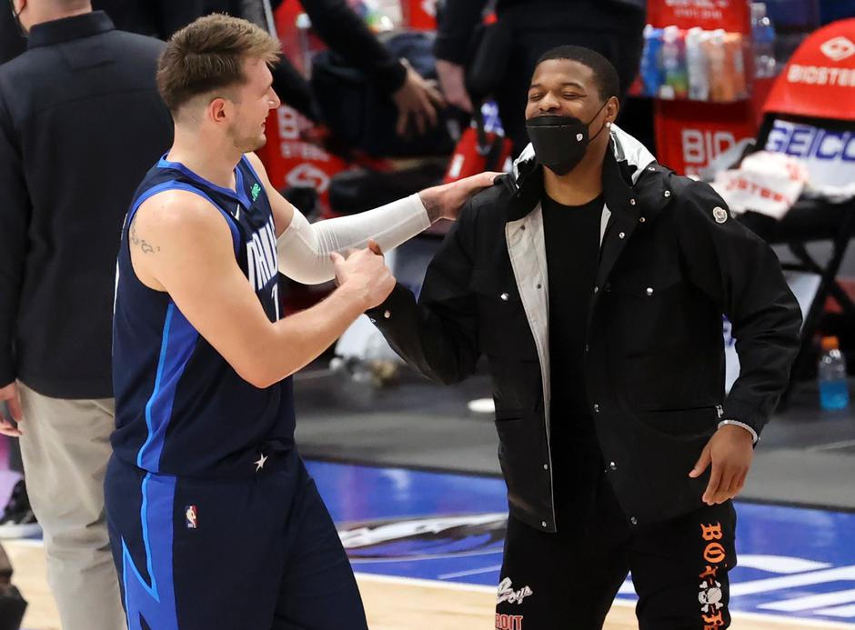 Luka Dončić Dennis Smith mlajši | Avtor: Profimedia