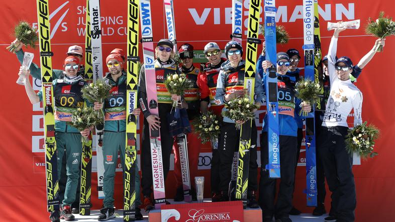 planica ekipna tekma