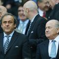 Michel Platini Sepp Blatter Uefa Fifa