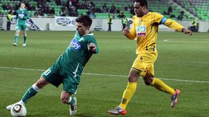 Zoran Zeljković (levo) in Marcos Tavares (desno) bosta jutri bila boj v Ljudskem