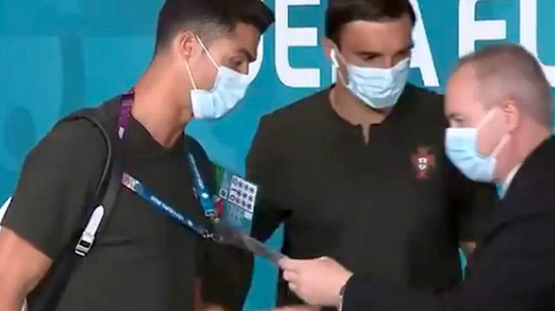 Cristiano Ronaldo varnostnik Madžarska