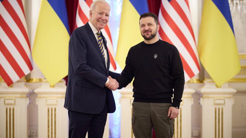 Joe Biden Volodimir Zelenski