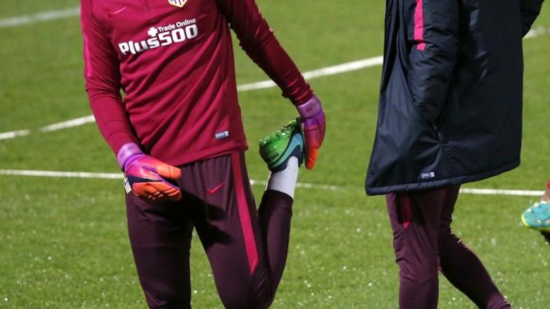 jan oblak atletico madrid trening