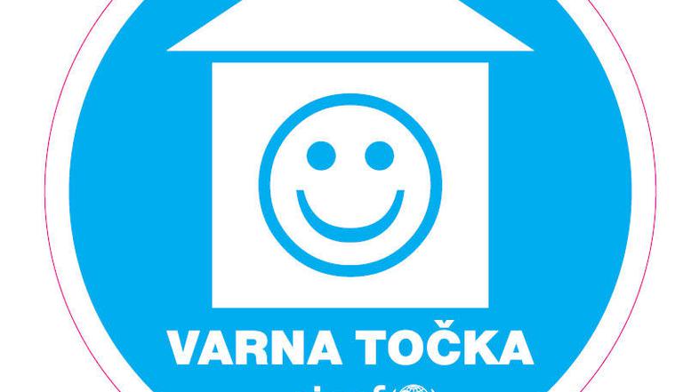 Vsaka varna točka je označena s posebnim logotipom. (Foto: Unicef)