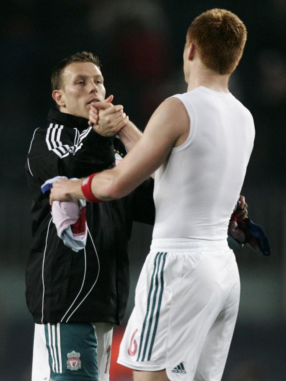 Craig Bellamy John Arne Riise Liverpool Barcelona | Avtor: Reuters
