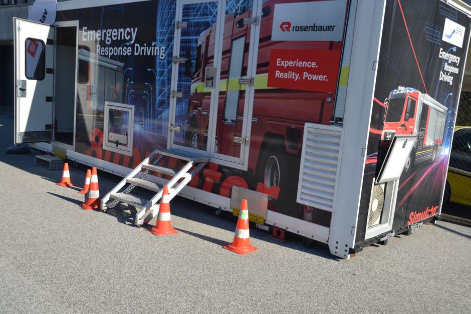 Simulator vožnje intervencijskih vozil | Avtor: Gregor Prebil