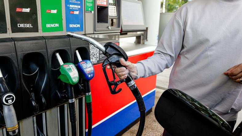 bencinska črpalka, gorivo