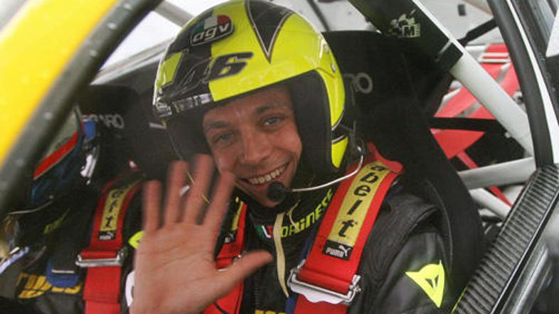 Valentino Rossi je na dirkah WRC dvakrat že nastopil. Pred dvema letoma je bil 2