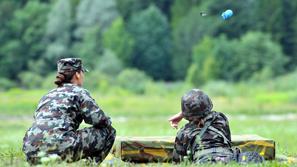 Vojaški tabor v Bohinjski Beli