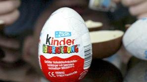 V Nemčiji se obeta prepoved prodaje jajčk Kinder Surprise.