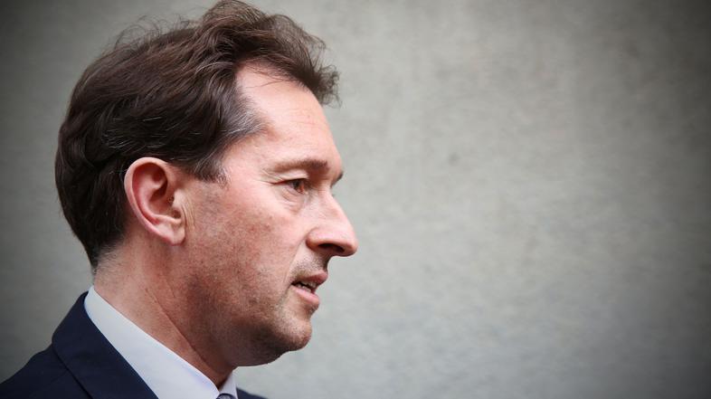 Slovenija 04.11.2013 Gregor Virant, sestanek ministra za notranje zadeve Viranta