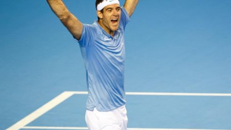 Juan Martin del Potro Davisov pokal