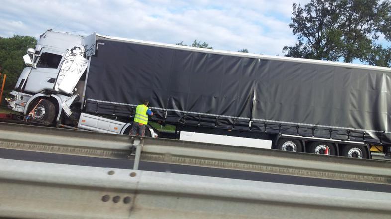 Nesreča na štajerski avtocesti.