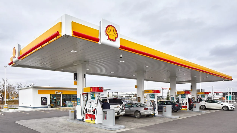 Shell bencinska črpalka