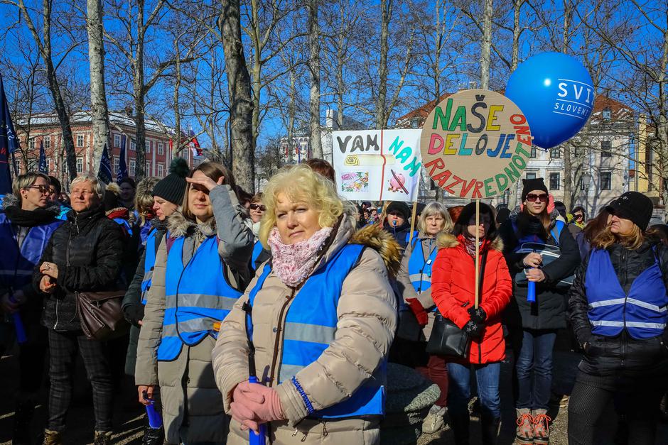 Stavka učiteljev | Avtor: Saša Despot