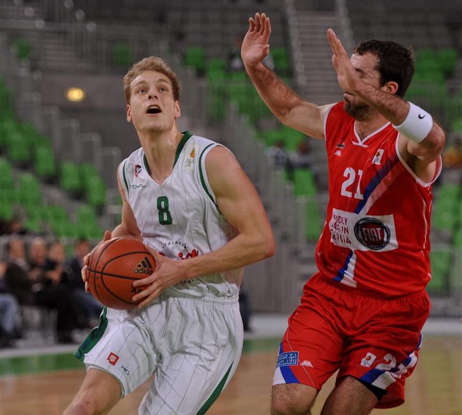 Blažič Krstović Union Olimpija Radnički liga ABA dvorana Stožice