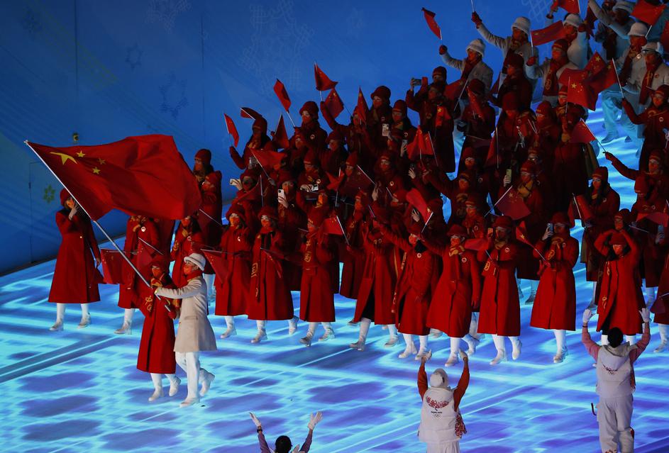 Peking 2022 otvoritvena slovesnost Kitajska