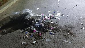 balon Severna Južna Koreja smeti gnoj