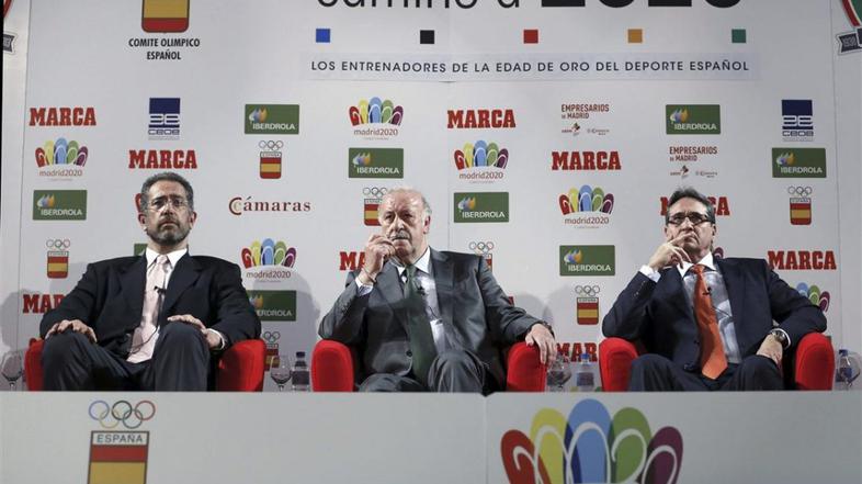 Rivera Orenga Del Bosque MARCA forum časopis Madrid novinarska konferenca