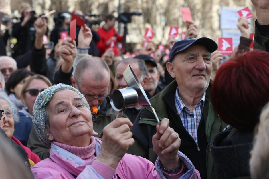 Protesti v Beogradu | Avtor: 