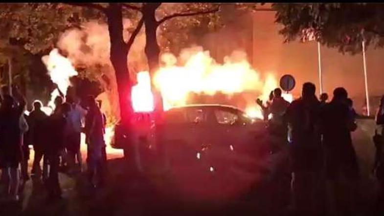 Maribor navijači slavje Liga prvakov