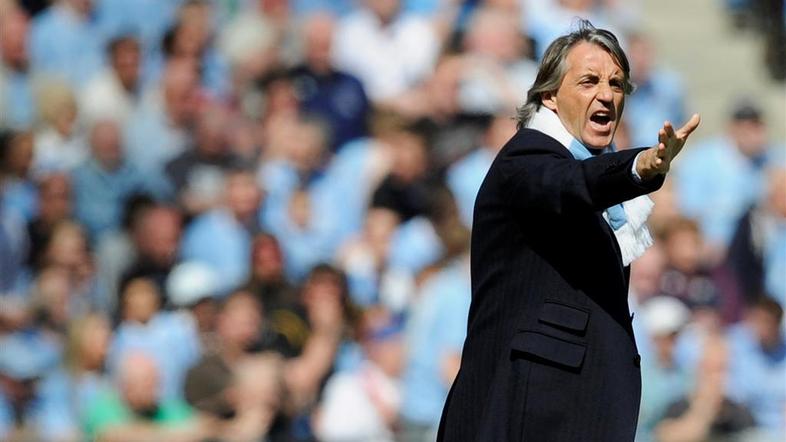 Roberto Mancini ne pozna milosti na treningu. (Foto: Reuters)